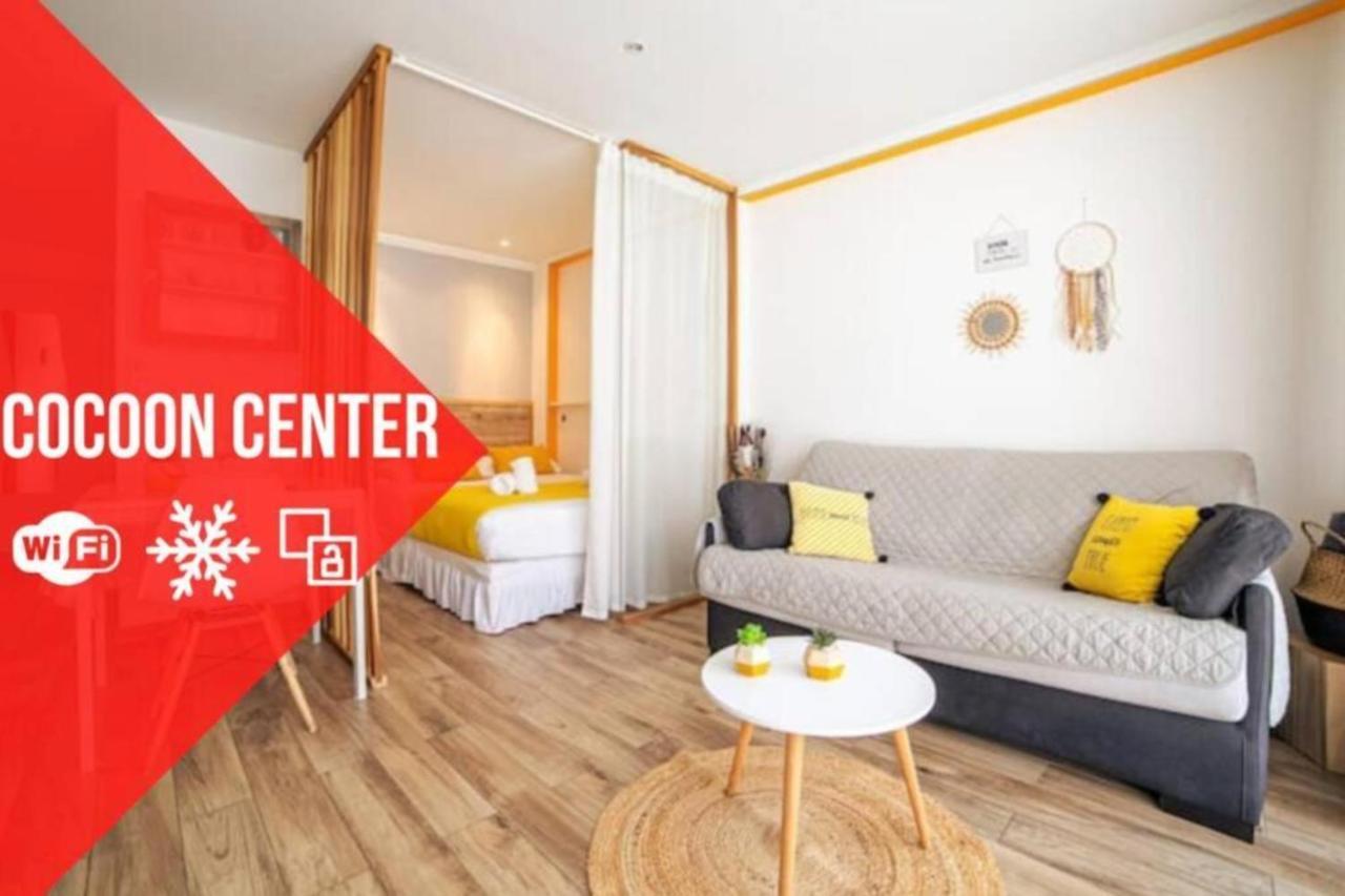 Cocoon Center - Rue D'Antibes - 200M Plage- Clim - Wifi - Unique كان المظهر الخارجي الصورة