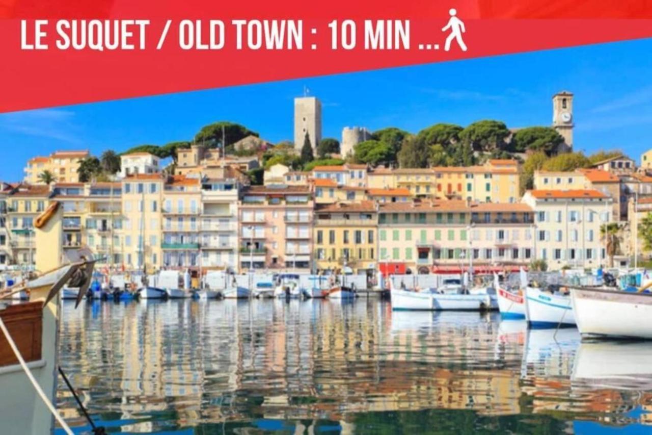 Cocoon Center - Rue D'Antibes - 200M Plage- Clim - Wifi - Unique كان المظهر الخارجي الصورة